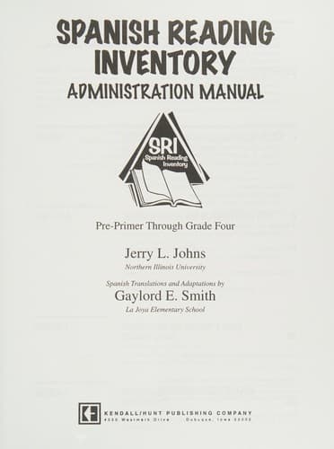 Portada de Inventory Administration Manual