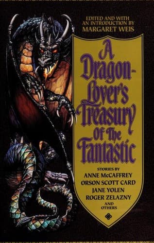 Portada de A Dragon-lover's treasury of the fantastic