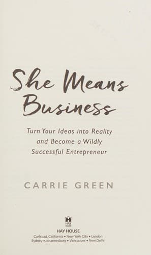 Portada de She means business