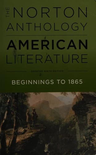 Portada de The Norton Anthology of American Literature