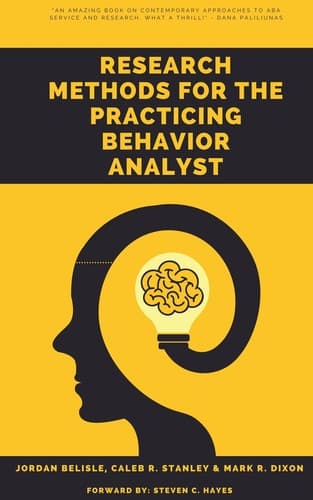 Portada de Research Methods for the Practicing Behavior Analyst