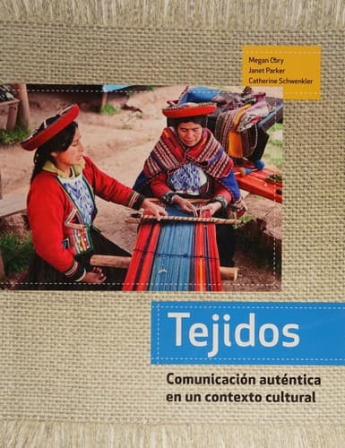 Portada de Tejidos
