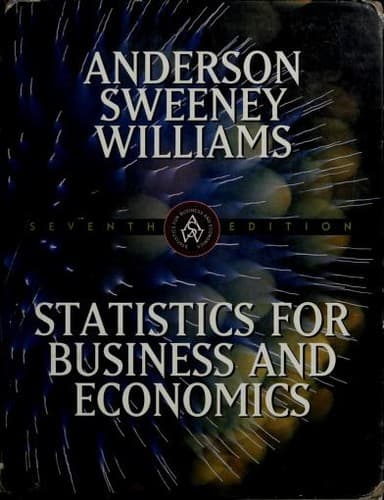 Portada de Statistics for business and economics