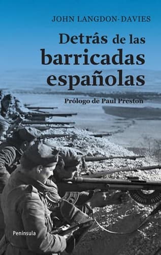 Portada de Detrás de las barricadas españolas