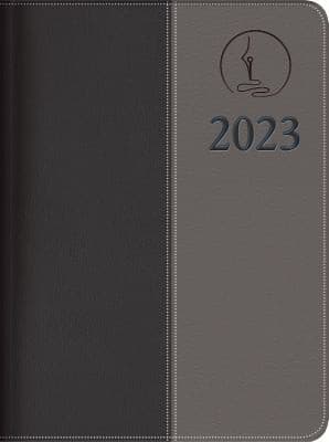 Portada de 2023 Agenda Ejecutiva - Tesoros de Sabiduría - Gris Marengo y Gris