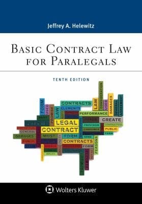 Portada de Basic Contract Law for Paralegals