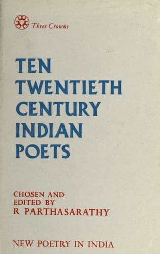 Portada de Ten twentieth-century Indian poets