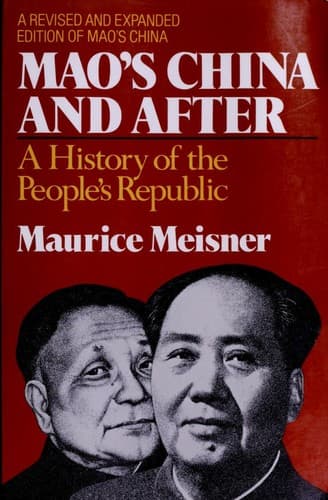 Portada de Mao's China and after