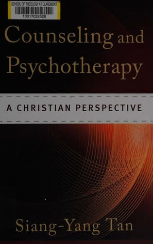 Portada de Counseling and psychotherapy