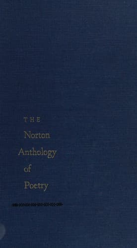 Portada de The Norton anthology of poetry