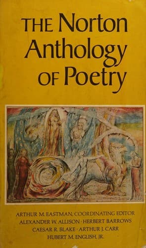 Portada de The Norton Anthology of Poetry