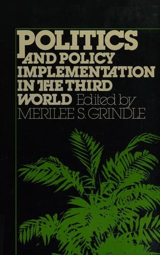 Portada de Politics and policy implementation in the Third World