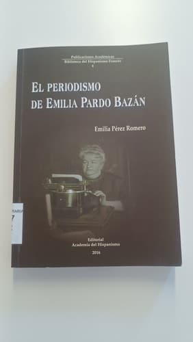 Portada de El periodismo de Emilia Pardo Bazán