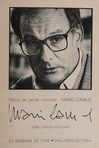 Portada de Oficio de gente humilde... Mario Camus