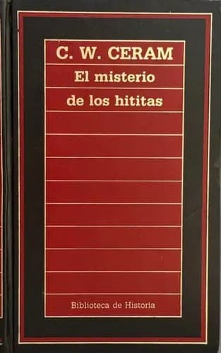 Portada de El misterio de los hititas
