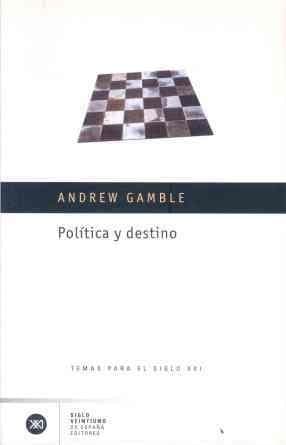 Portada de Política y destino