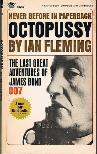 Portada de Octopussy (James Bond)