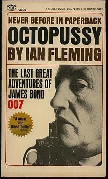 Portada de Octopussy (James Bond)