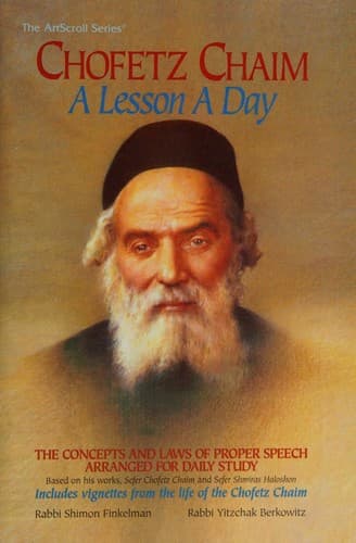 Portada de Chofetz Chaim, a lesson a day