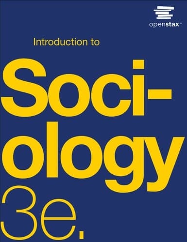 Portada de Introduction to Sociology 3e