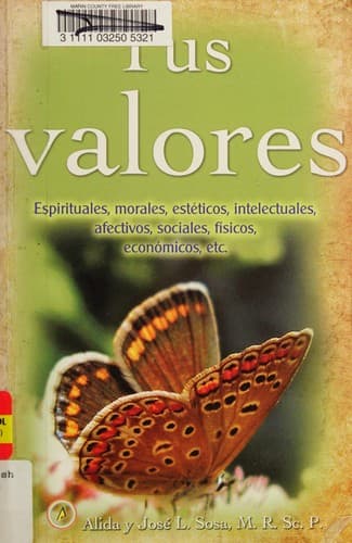 Portada de Tus valores