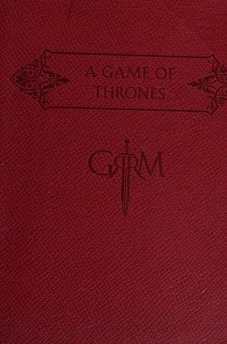 Portada de A Game of Thrones