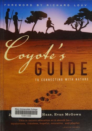 Portada de Coyote's guide to connecting with nature