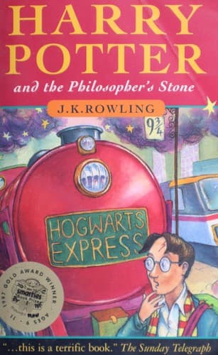 Portada de Harry Potter and the Philosopher's Stone