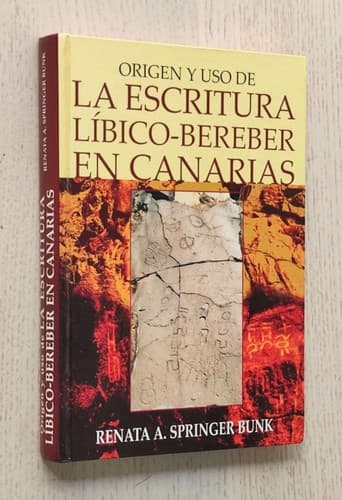 Portada de Origen y uso de la escritura líbico-bereber en Canarias