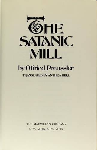 Portada de The satanic mill.
