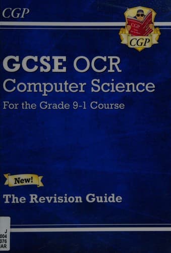 Portada de GCSE OCR computer science for the grade 9-1 course