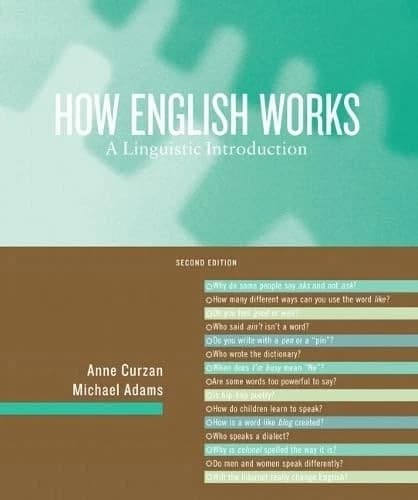 Portada de How English works