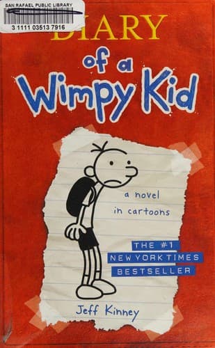 Portada de Diary of a Wimpy Kid
