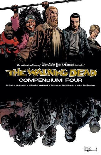 Portada de Walking Dead Compendium Four