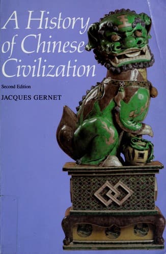 Portada de A history of Chinese civilization