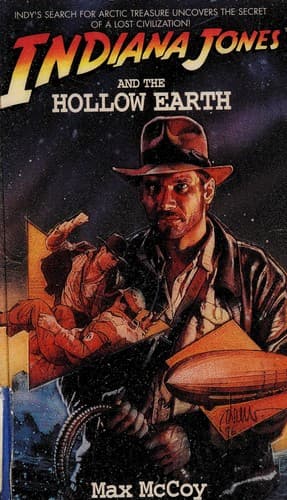 Portada de Indiana Jones and the hollow earth