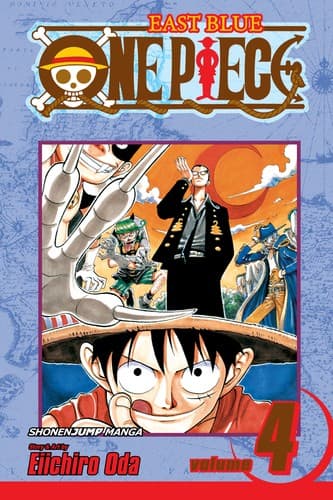 Portada de One Piece, Vol. 4: The Black Cat Pirates