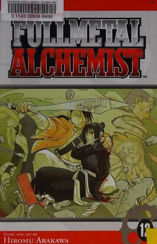 Portada de Fullmetal Alchemist 12