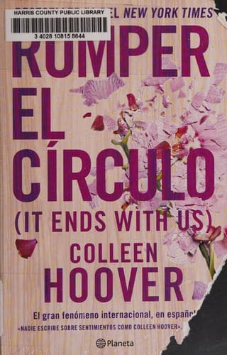 Portada de Romper el Círculo (It Ends with Us)
