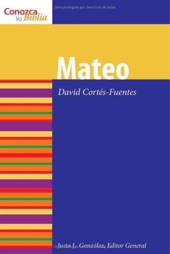 Portada de Mateo / Matthew (Conozca Su Biblia / Know Your Bible)
