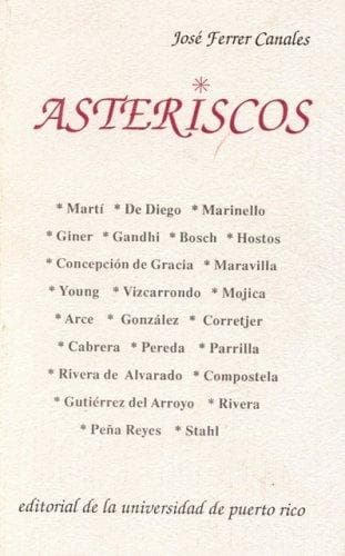Portada de Asteriscos