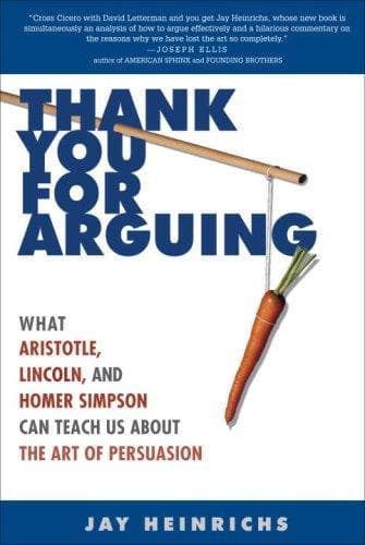 Portada de Thank You for Arguing