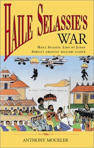 Portada de Haile Selassie's war