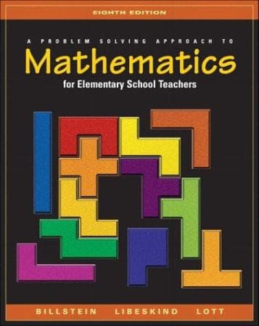 Portada de A problem solving approach to mathematics for elementary school teachers
