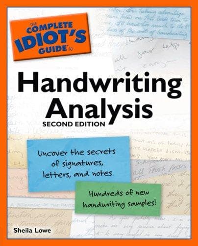 Portada de The Complete Idiot's Guide to Handwriting Analysis