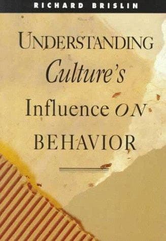 Portada de Understanding culture's influence on behavior