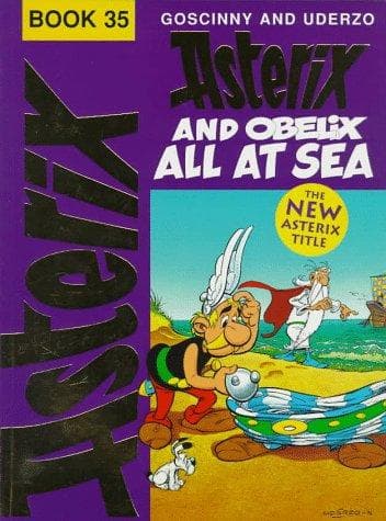 Portada de Asterix and Obelix All at Sea