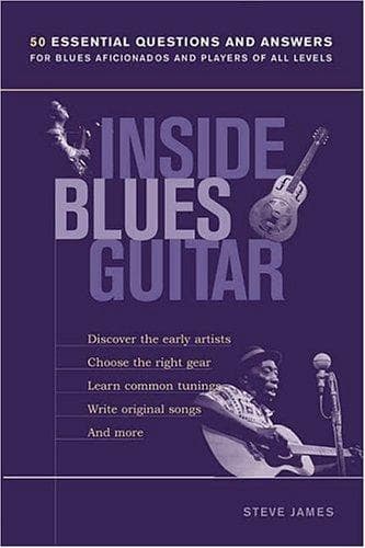 Portada de Inside blues guitar