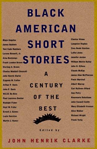Portada de Black American short stories