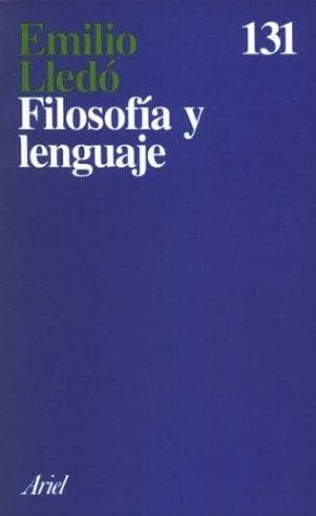 Portada de Filosofia y Lenguaje